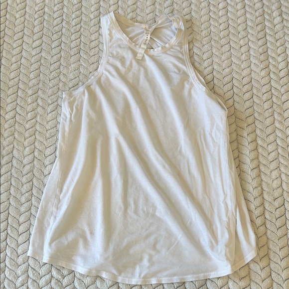 Lululemon Athletica White Tank Top - Picture 1 of 5
